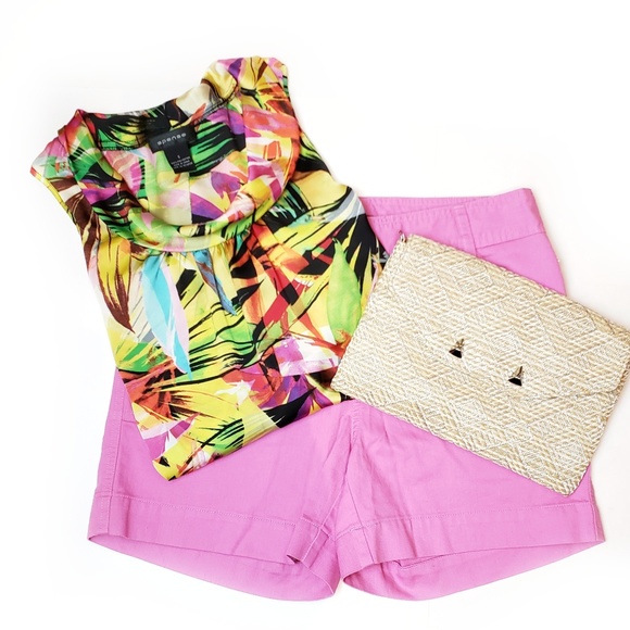 Spense tropical print sleeveless top, S - Picture 7 of 8